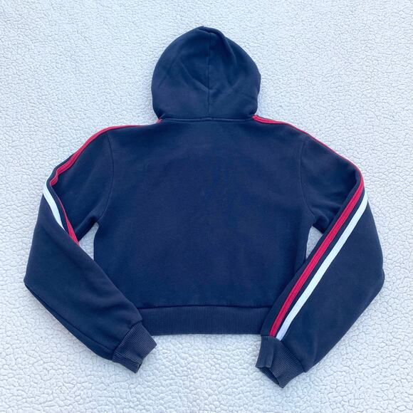 Brandy Melville Navy Striped Jacket - Picture 2 of 4